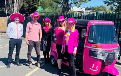 Farndon Logistics Centre hosts tea party for Rosie May charity