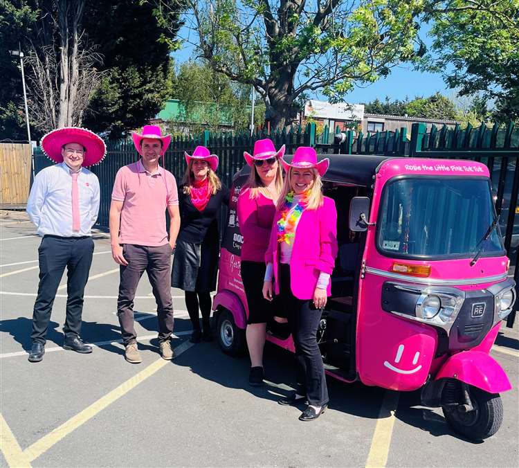 Farndon Logistics Centre hosts tea party for Rosie May charity